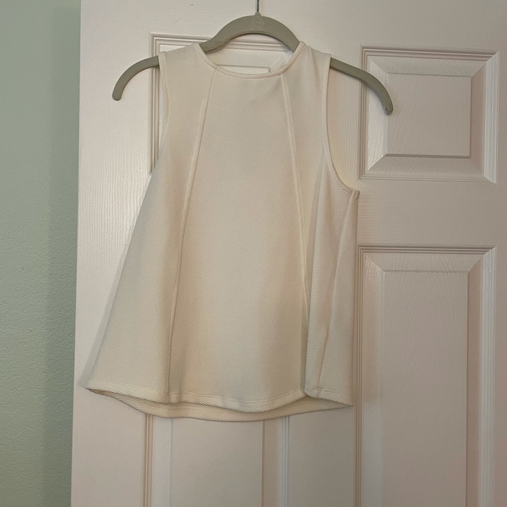 Top Shop cream colored style tank